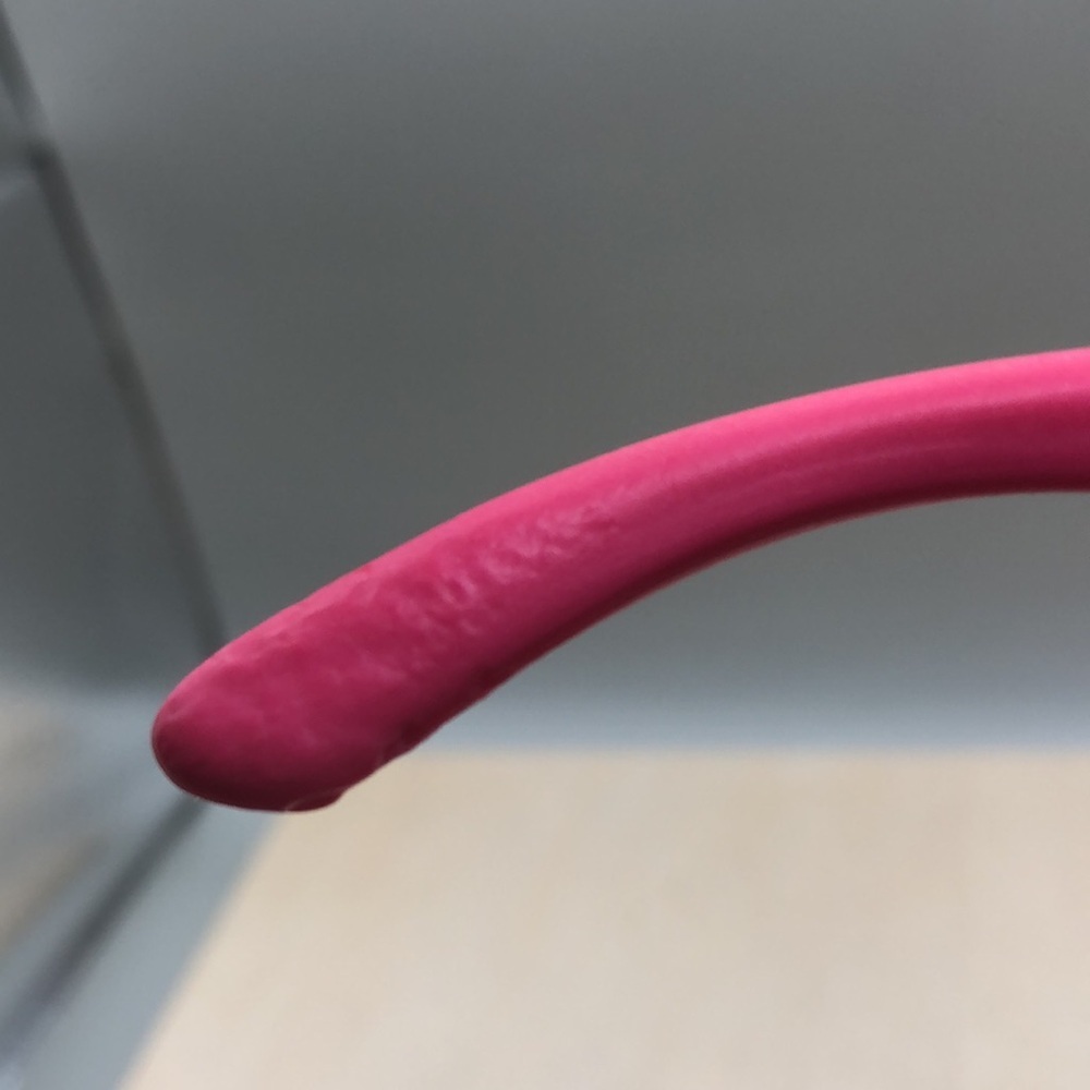 Vintage 1989 Pizza Hut Back To The Future Black & Hot Pink Promo Sunglasses - Picture 6 of 8